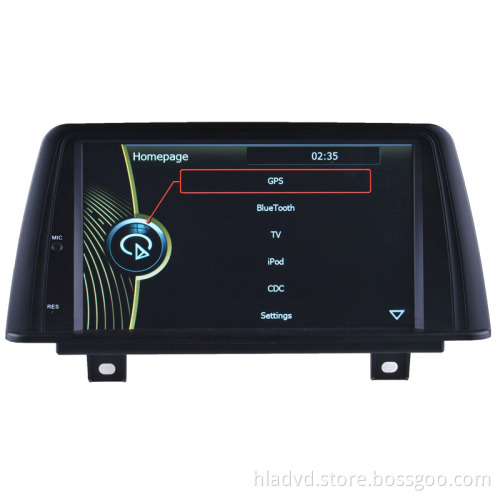 car dvd gps BMW 3-F30 dvd Navigation
